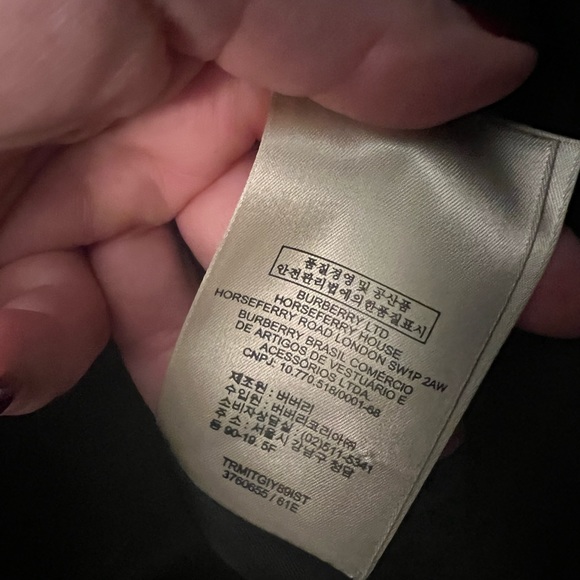 Mens Burberry Wool Coat - Picture 8 of 15